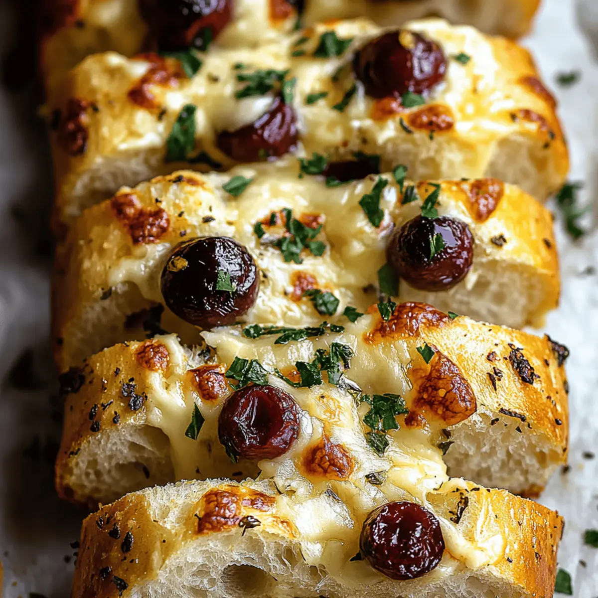 Olive Cheese Bread