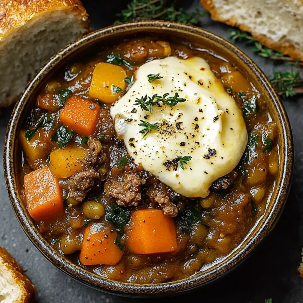 One-Pot Vegetable & Lentil Stew