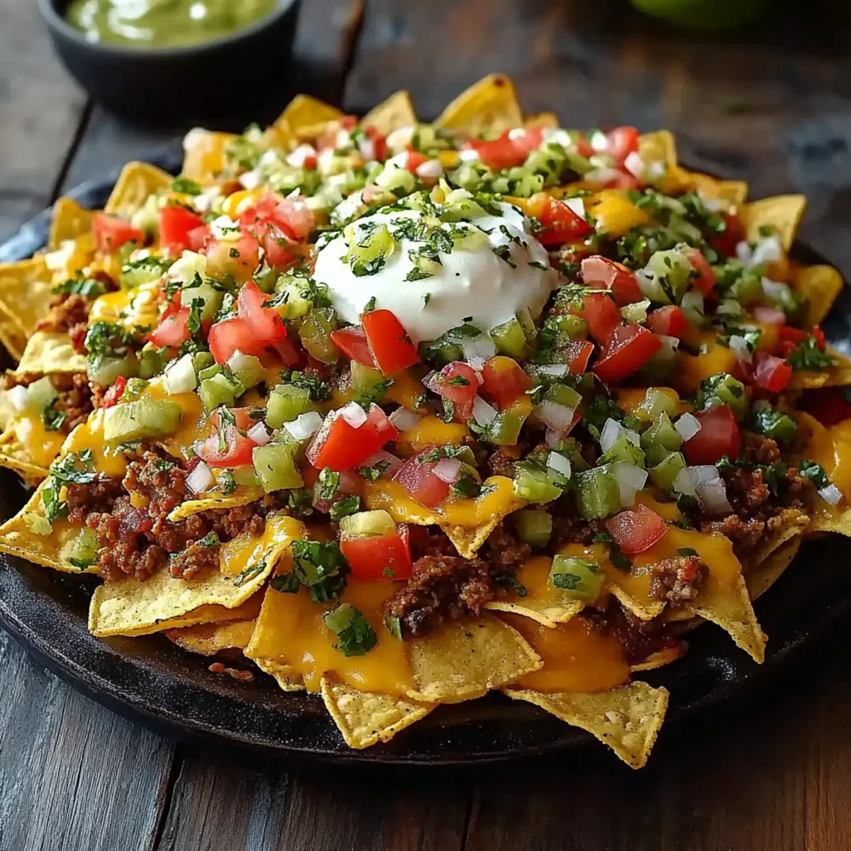 Oven-Baked Nachos