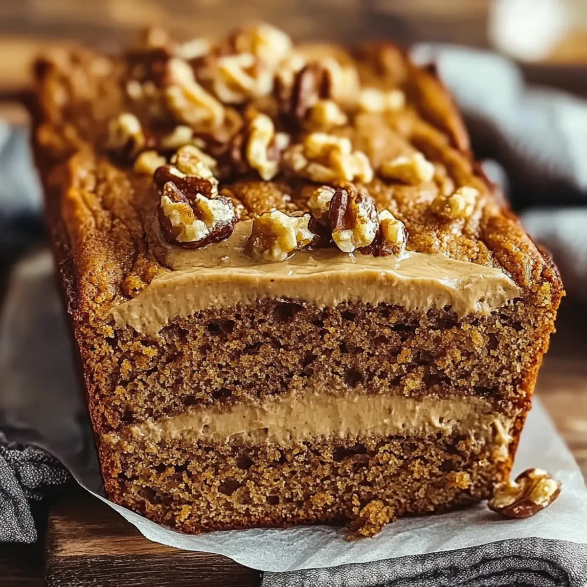 Peanut Butter Banana Bread
