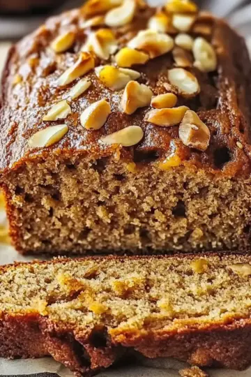 Peanut Butter Banana Bread