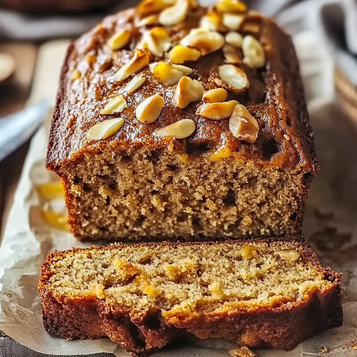 Peanut Butter Banana Bread