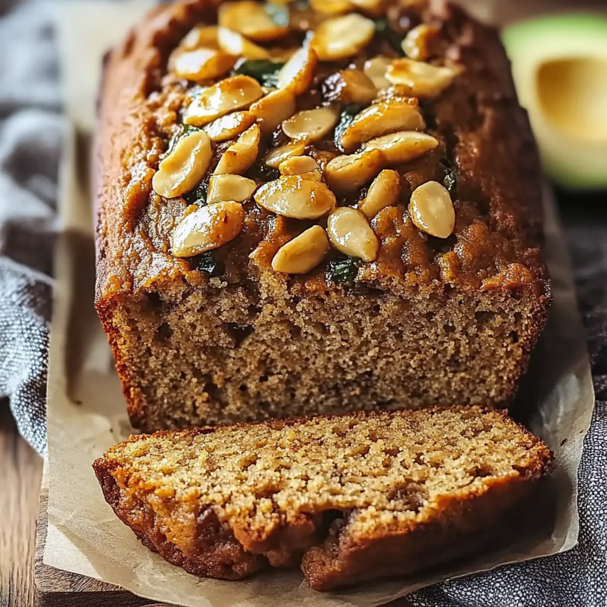 Peanut Butter Banana Bread