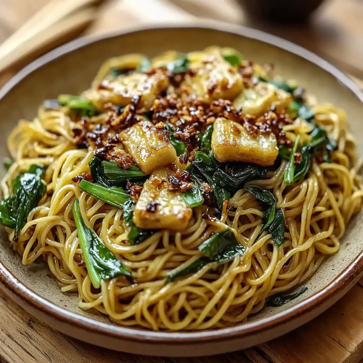 Scallion Oil Noodles