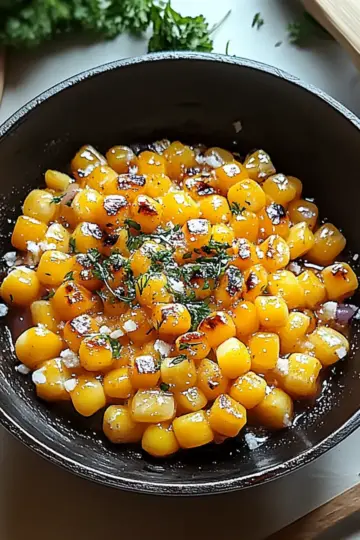 Skillet Corn with Honey Butter