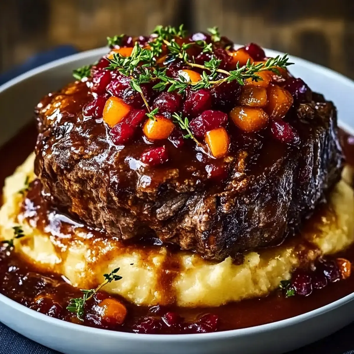 Slow-Braised Beef Roast