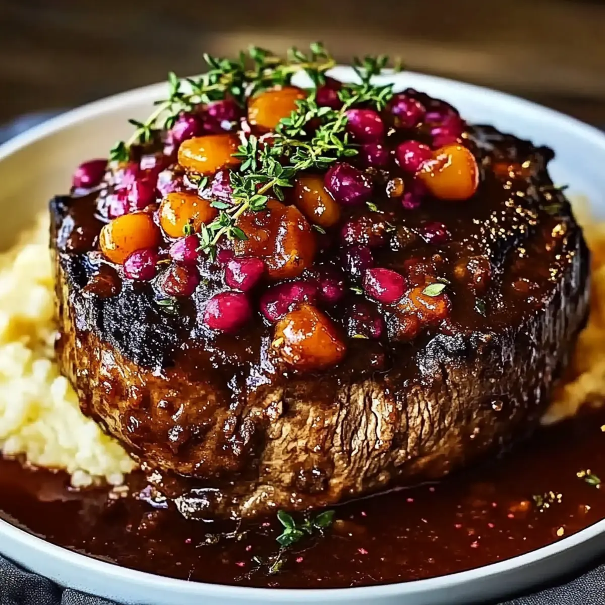 Slow-Braised Beef Roast