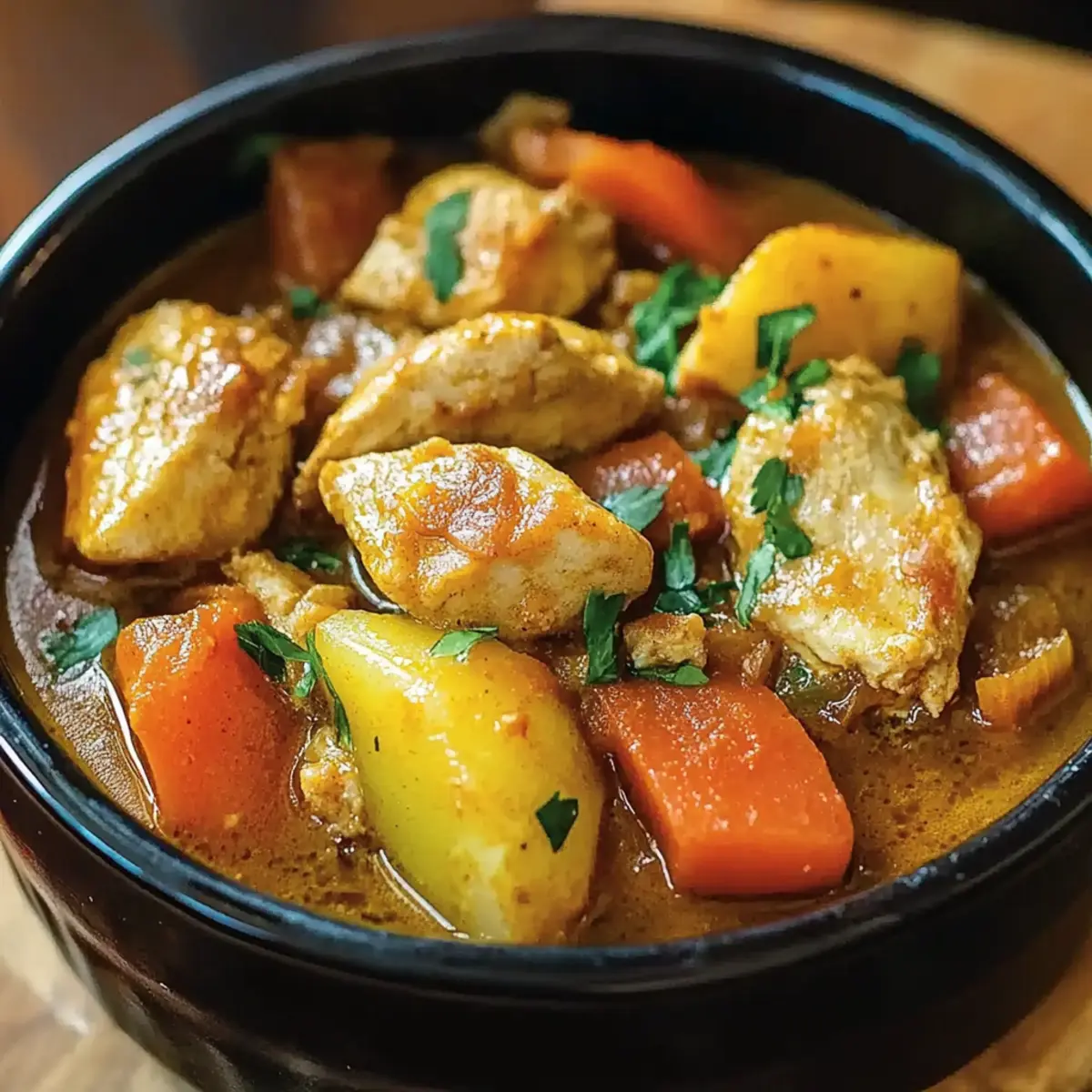 Slow Cooker Chicken Curry