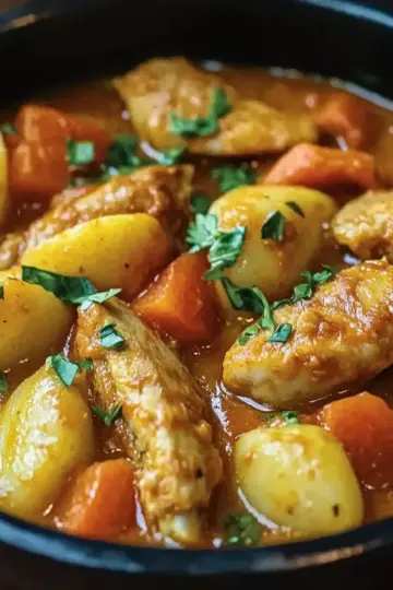 Slow Cooker Chicken Curry