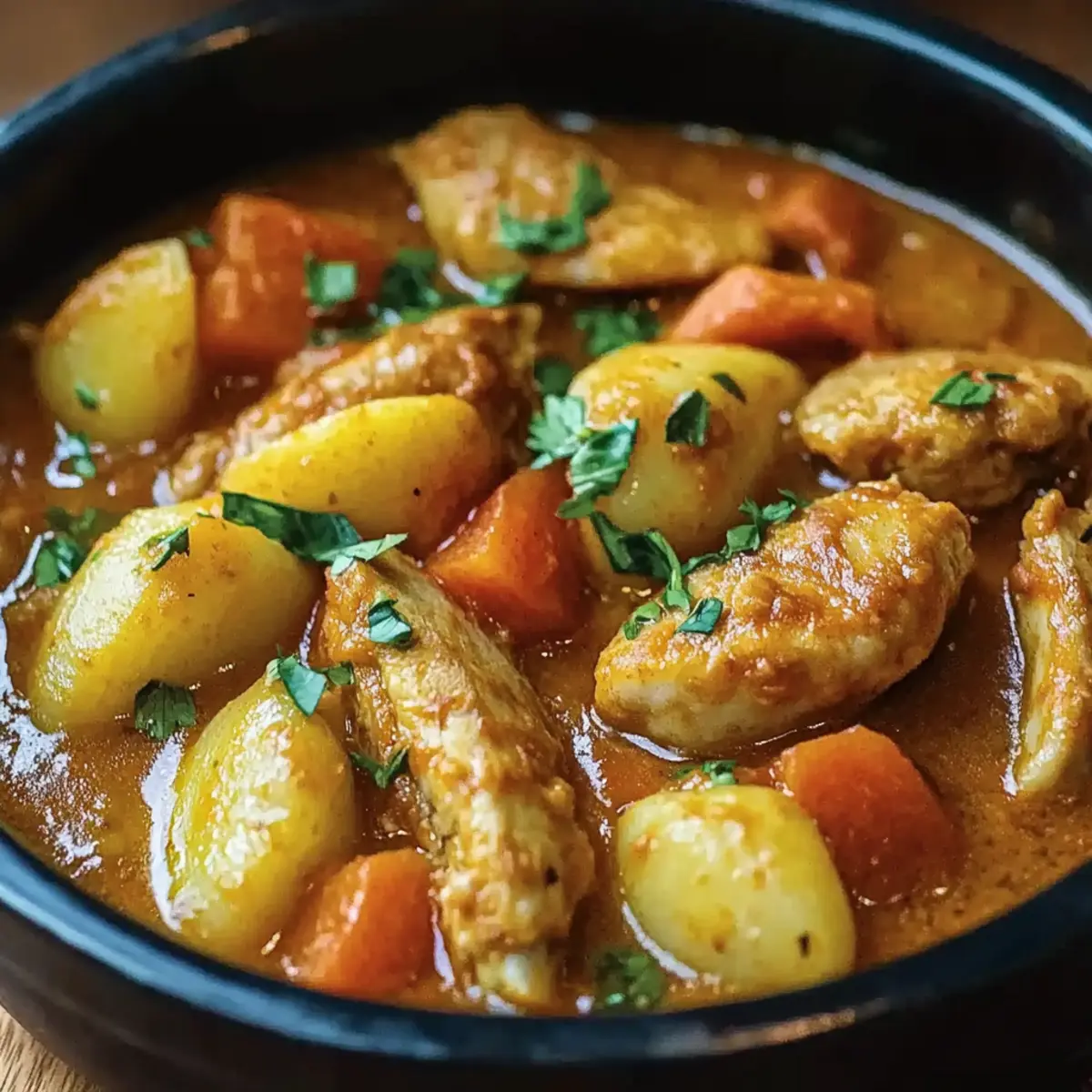 Slow Cooker Chicken Curry