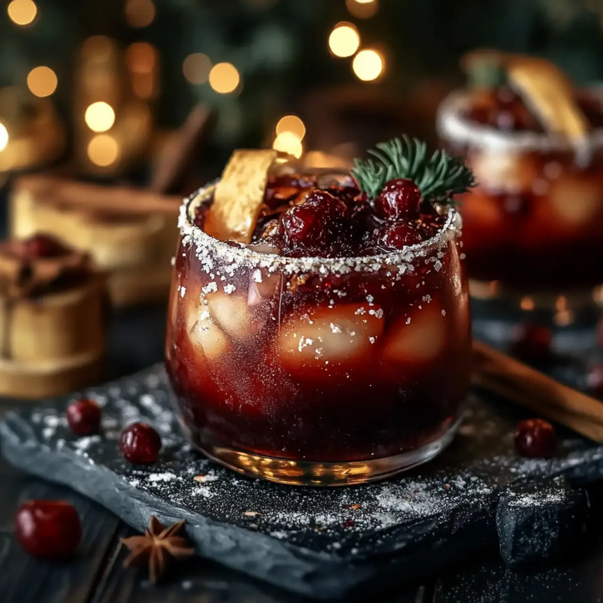 Spiced Christmas Margarita
