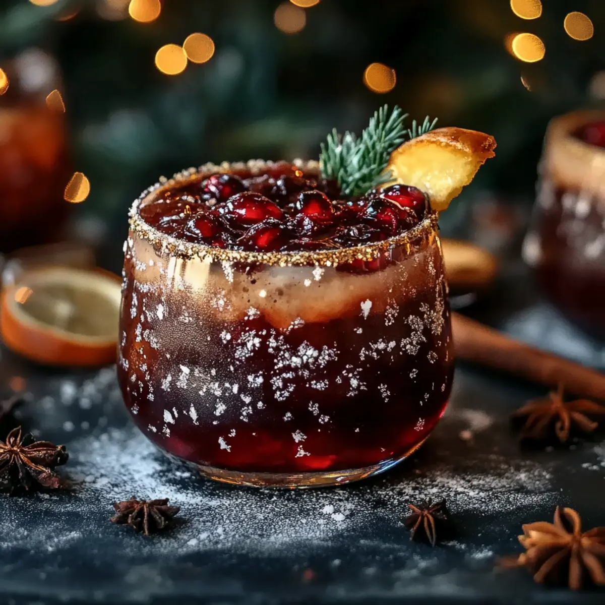 Spiced Christmas Margarita