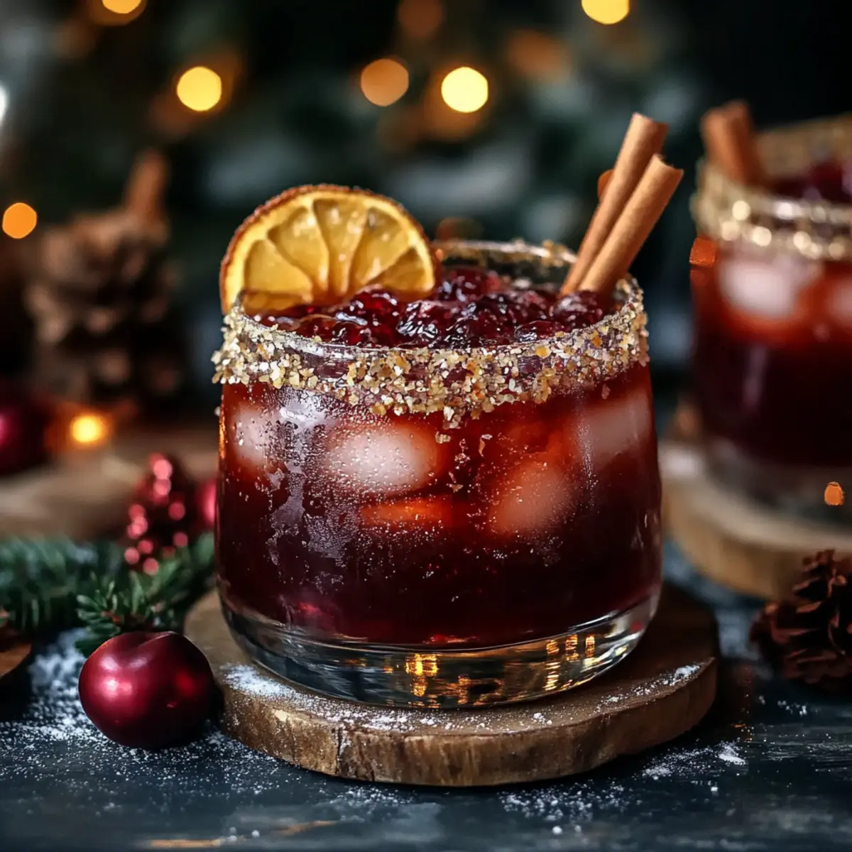 Spiced Christmas Margarita