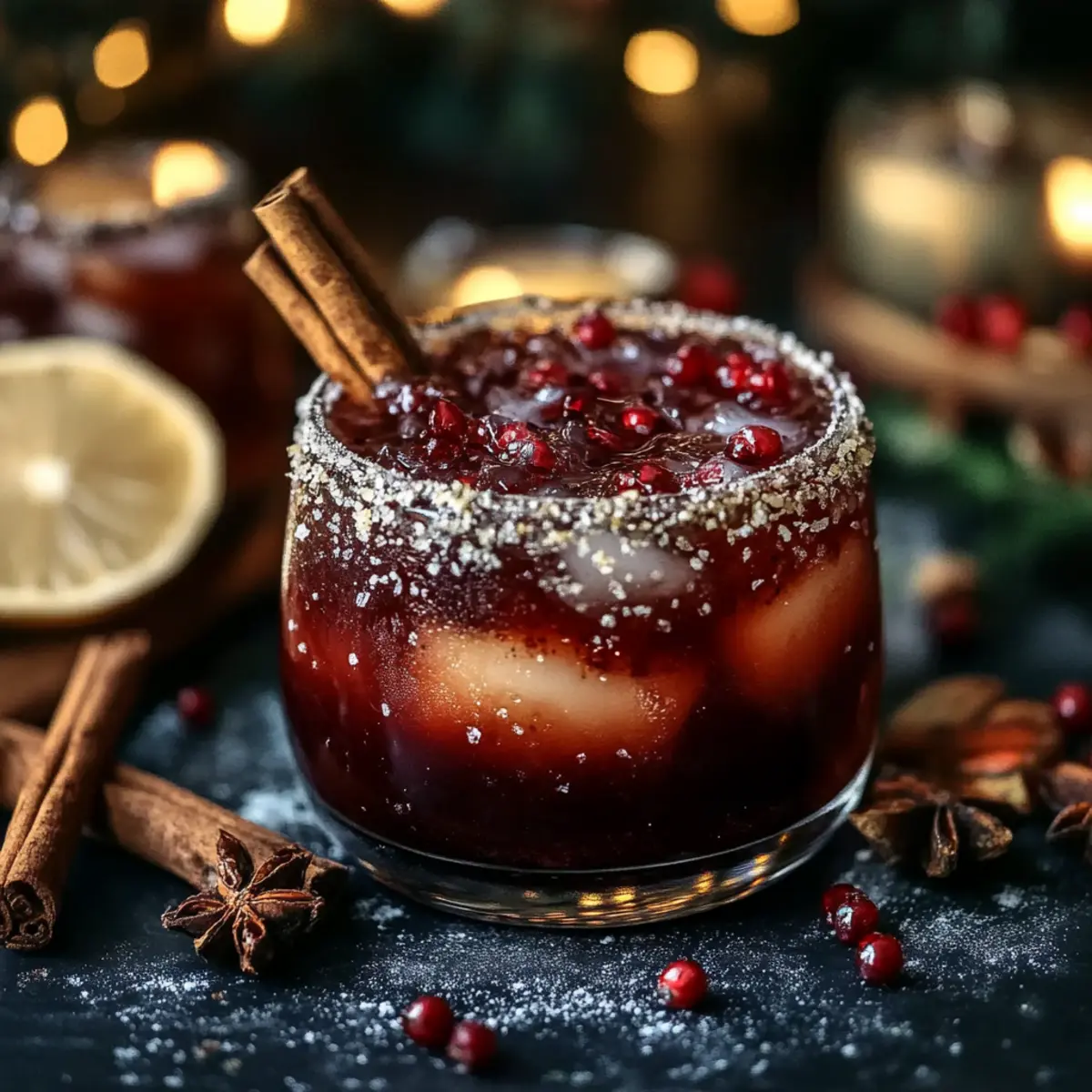 Spiced Christmas Margarita