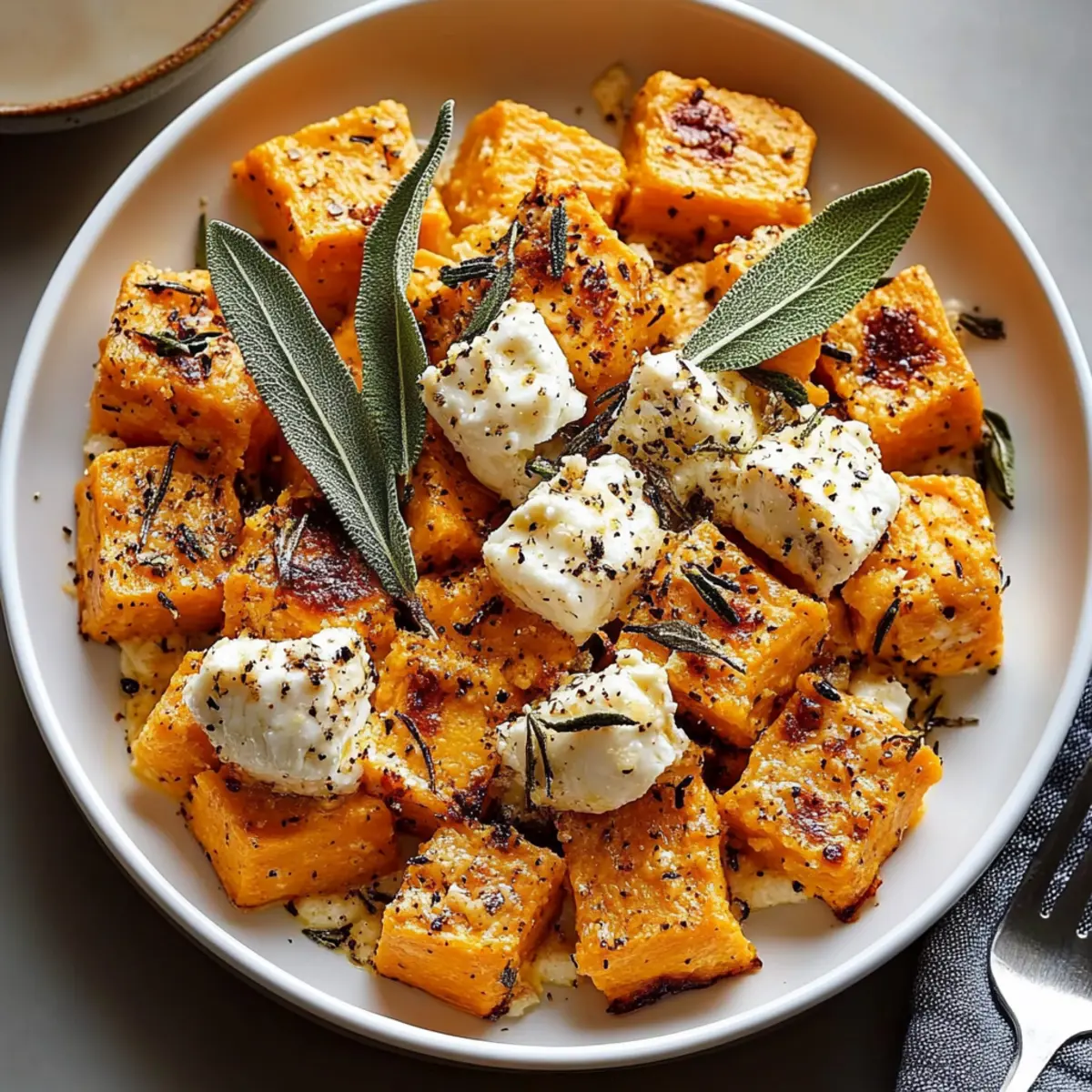 Sweet Potato Goat Cheese Sage