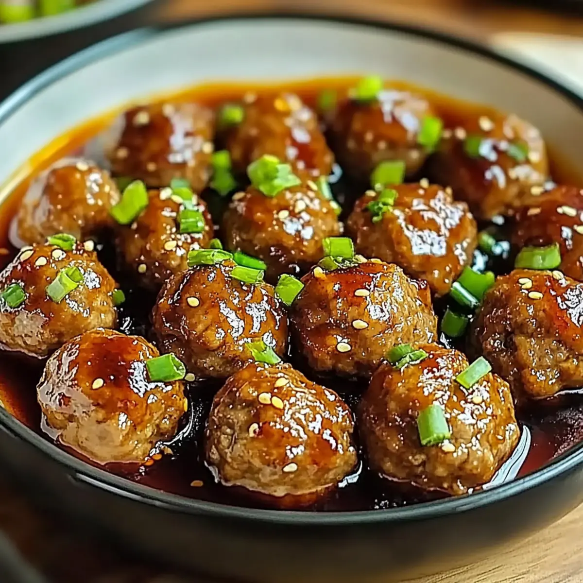 Sweet and Spicy Asian Turkey Meatballs
