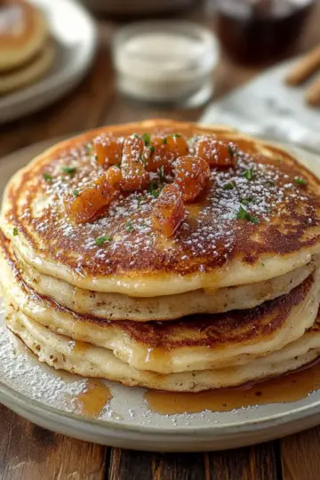 Vanilla Cinnamon Buttermilk Pancakes