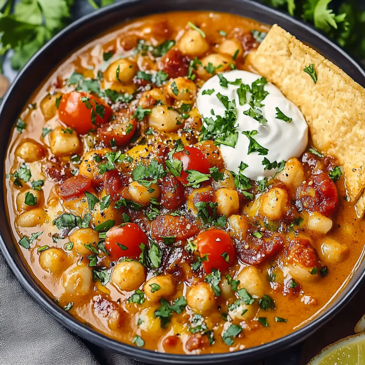 White Chickpea Chili
