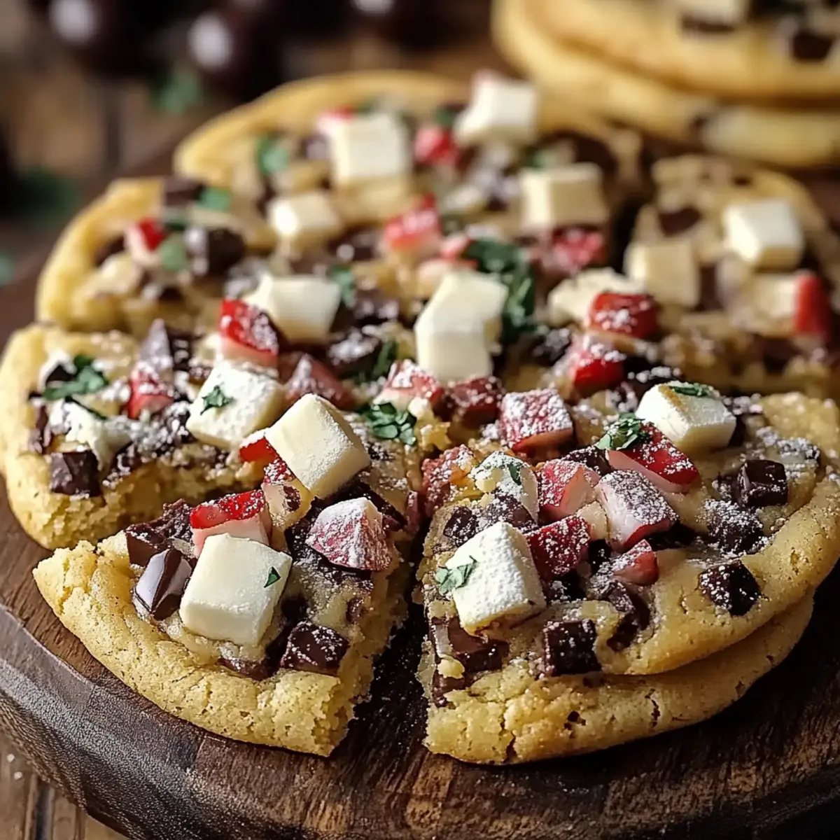 Winter Wonderland Chocolate Chip Cookies