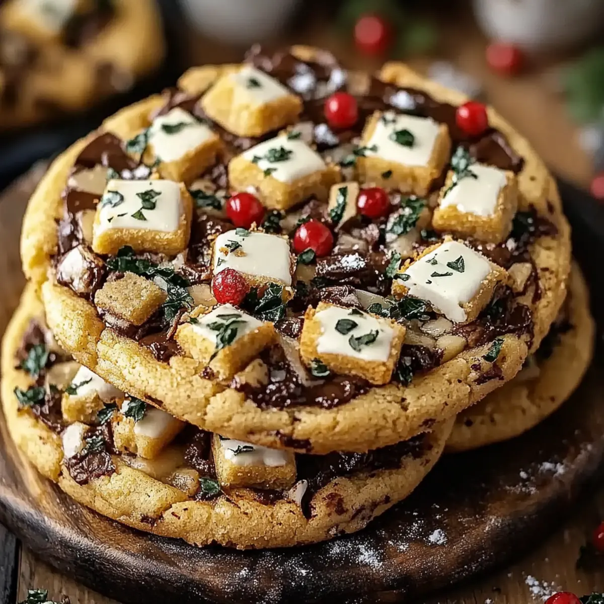 Winter Wonderland Chocolate Chip Cookies