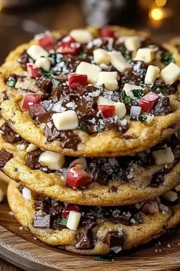Winter Wonderland Chocolate Chip Cookies