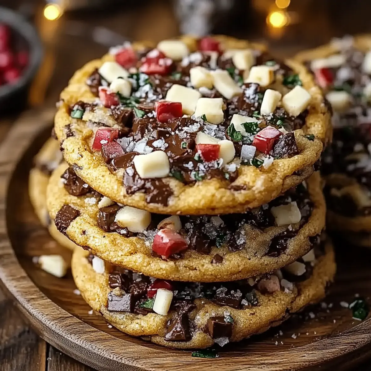 Winter Wonderland Chocolate Chip Cookies