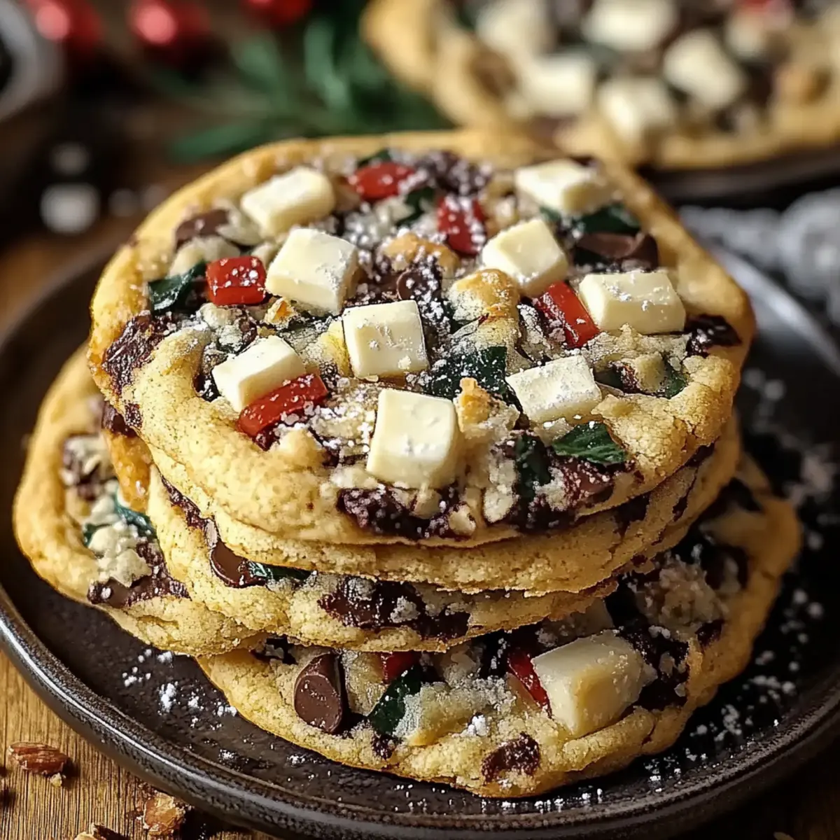 Winter Wonderland Chocolate Chip Cookies