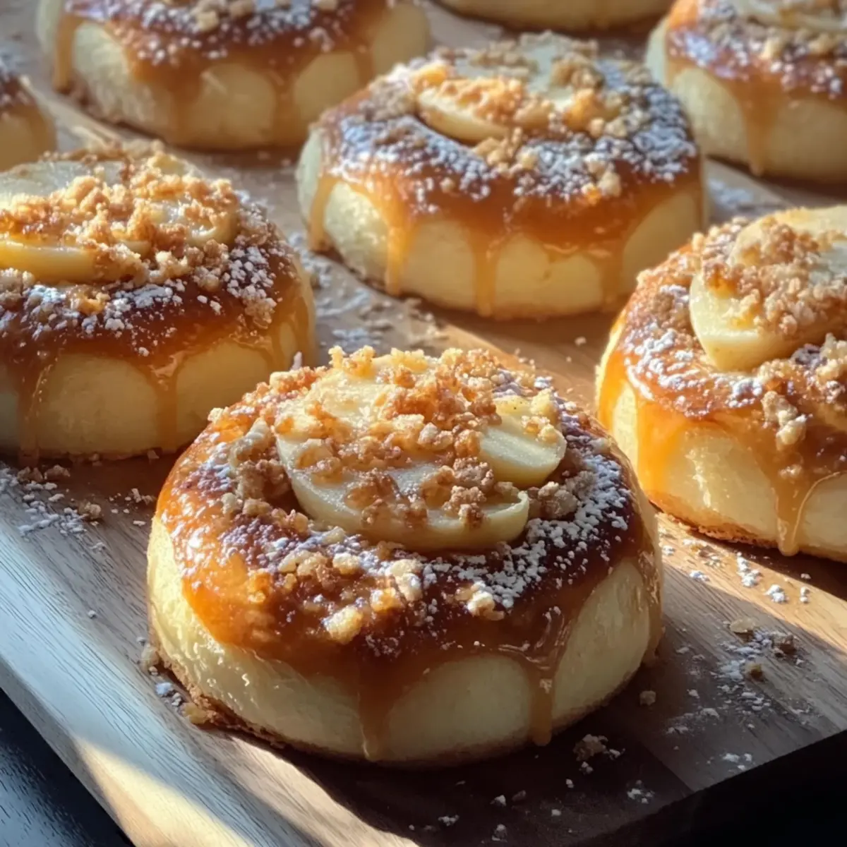Apple Cheesecake Buns