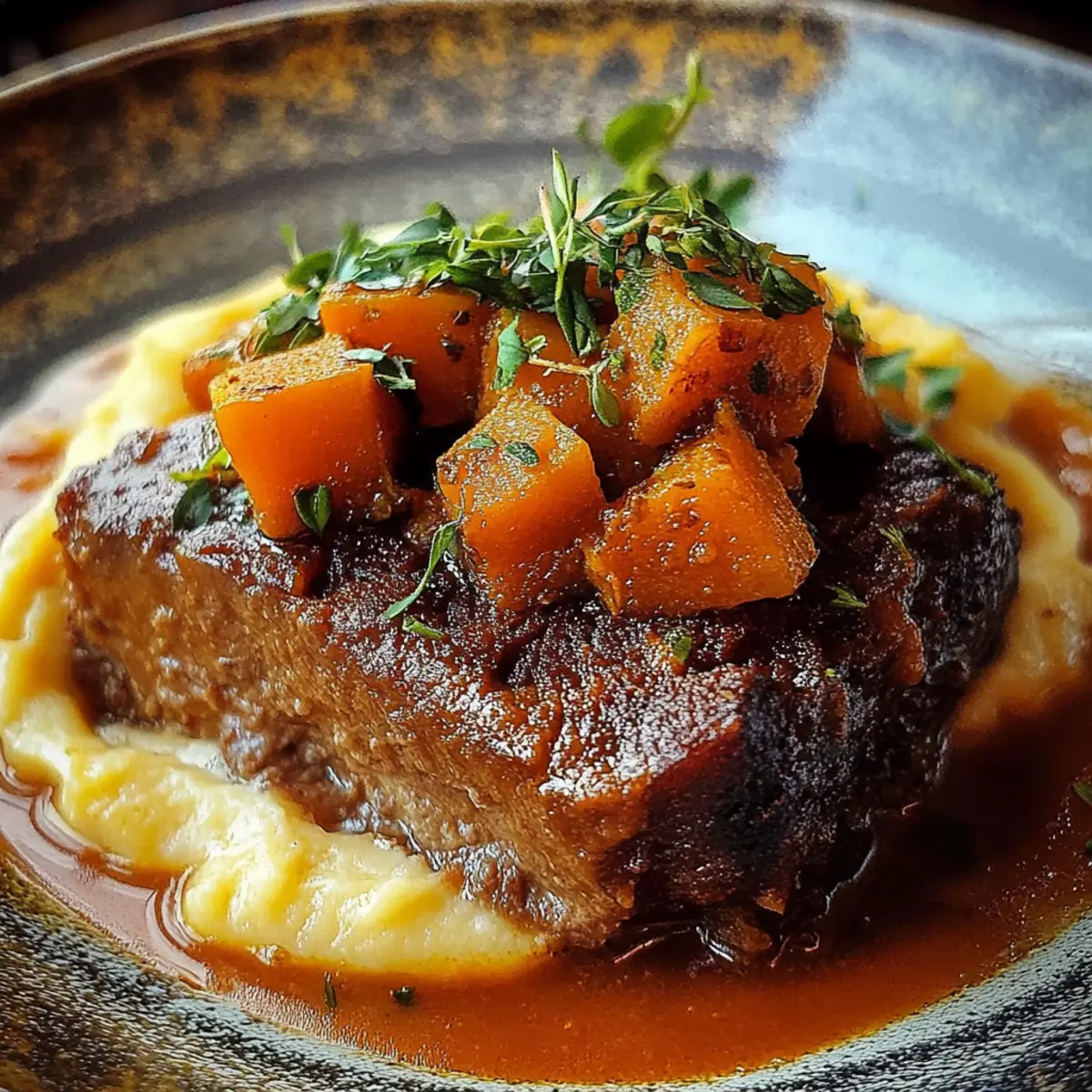 Apple Cider Braised Short Ribs