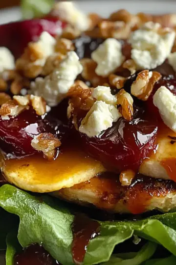 Apple Cranberry Walnut Salad