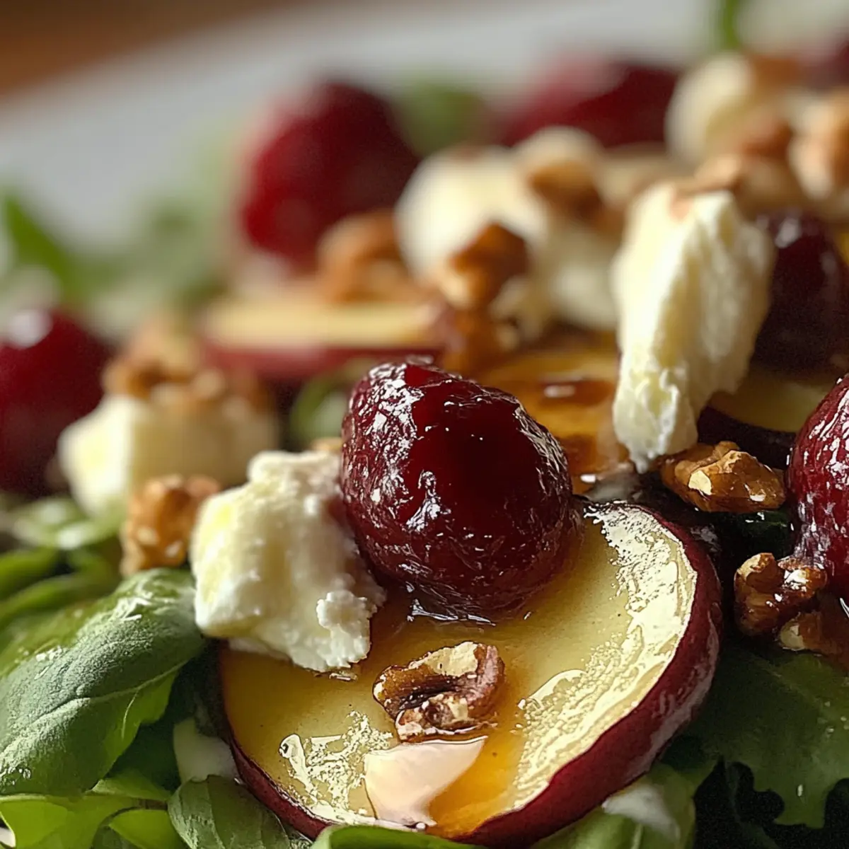 Apple Cranberry Walnut Salad