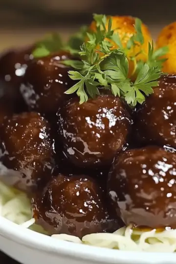 BBQ Jerk Meatballs