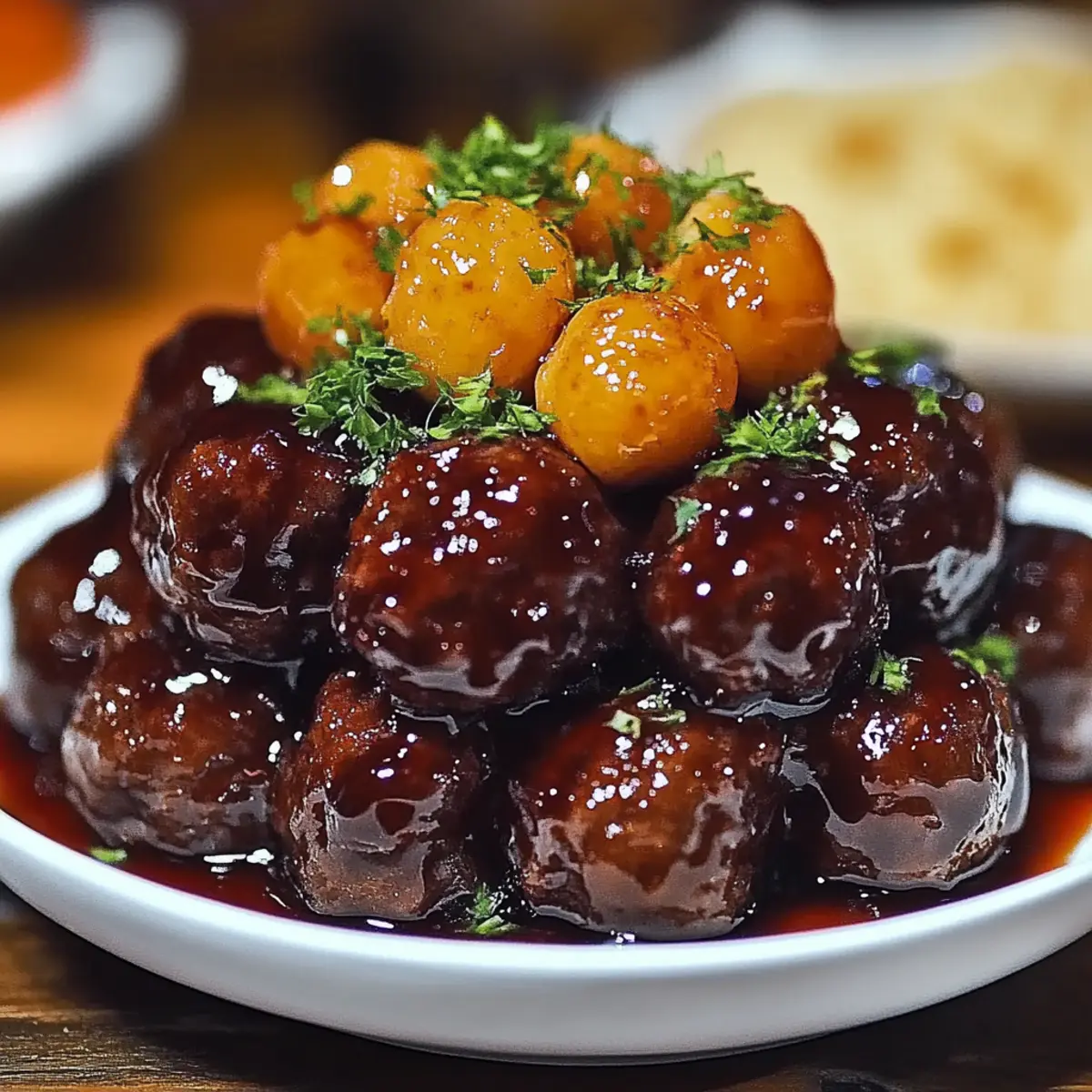 BBQ Jerk Meatballs