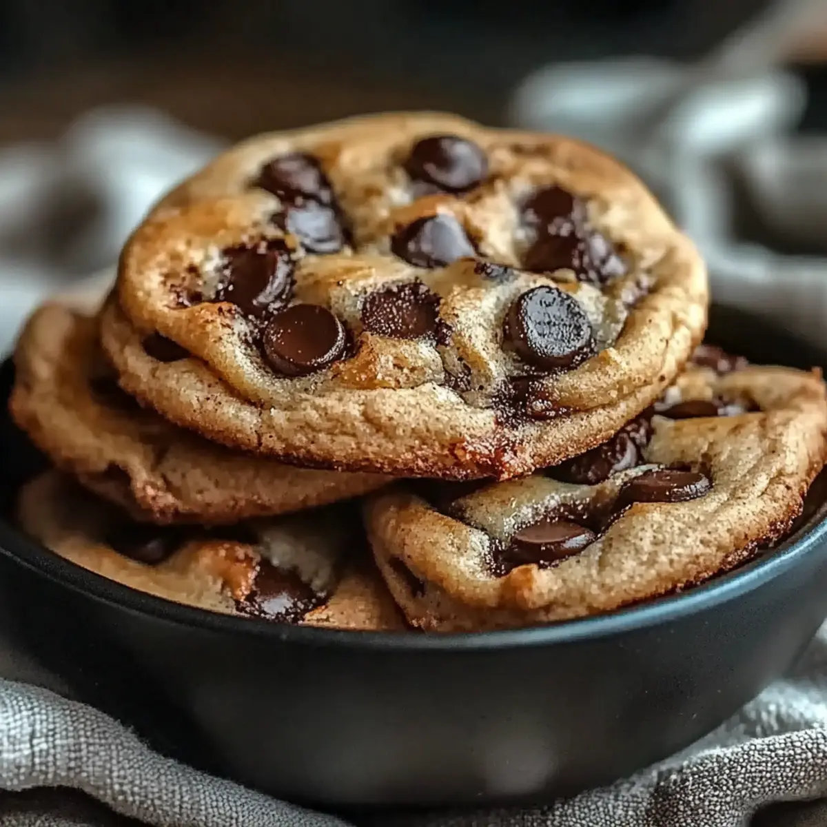 Bakery Style Chocolate Chip Cookies