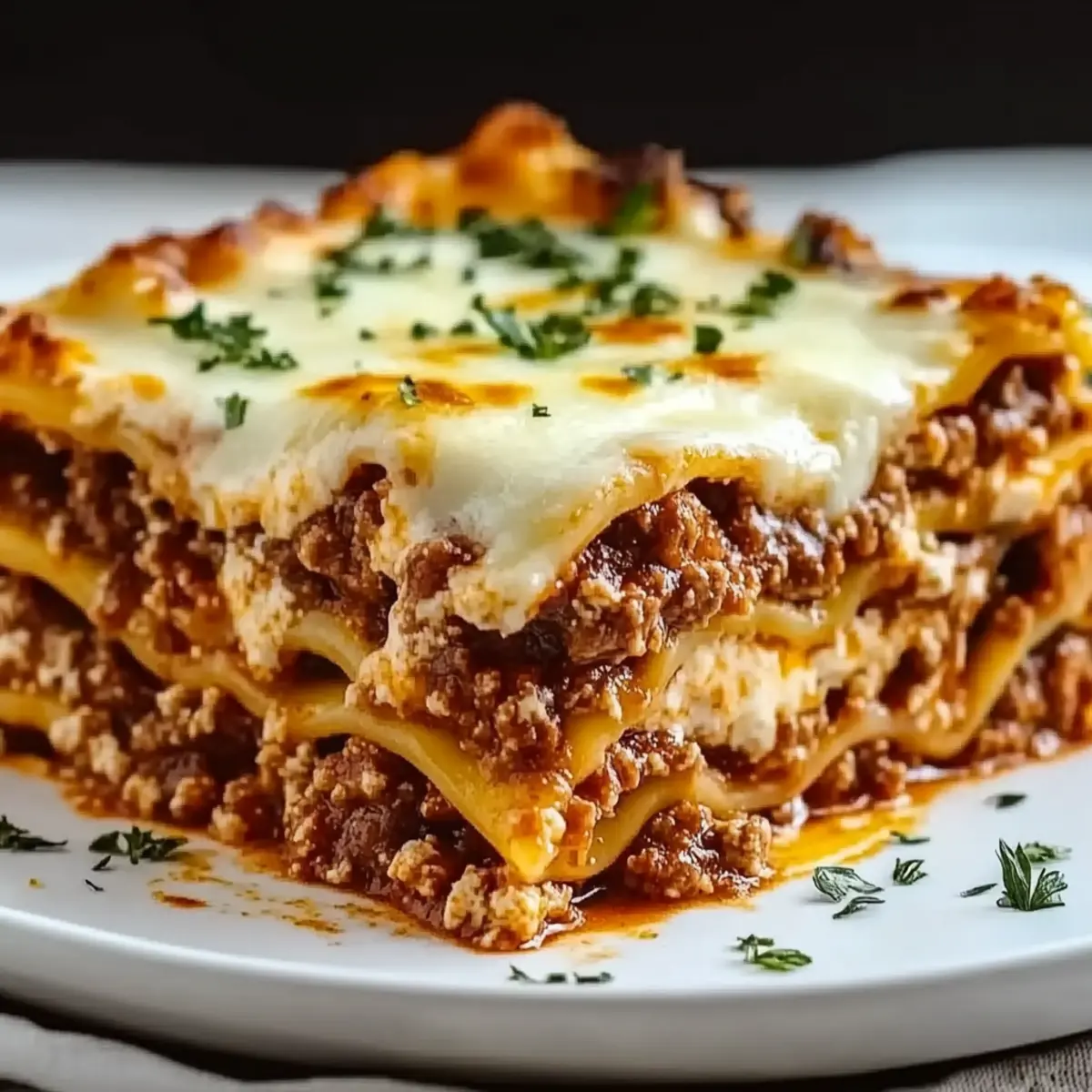 Beef Lasagna