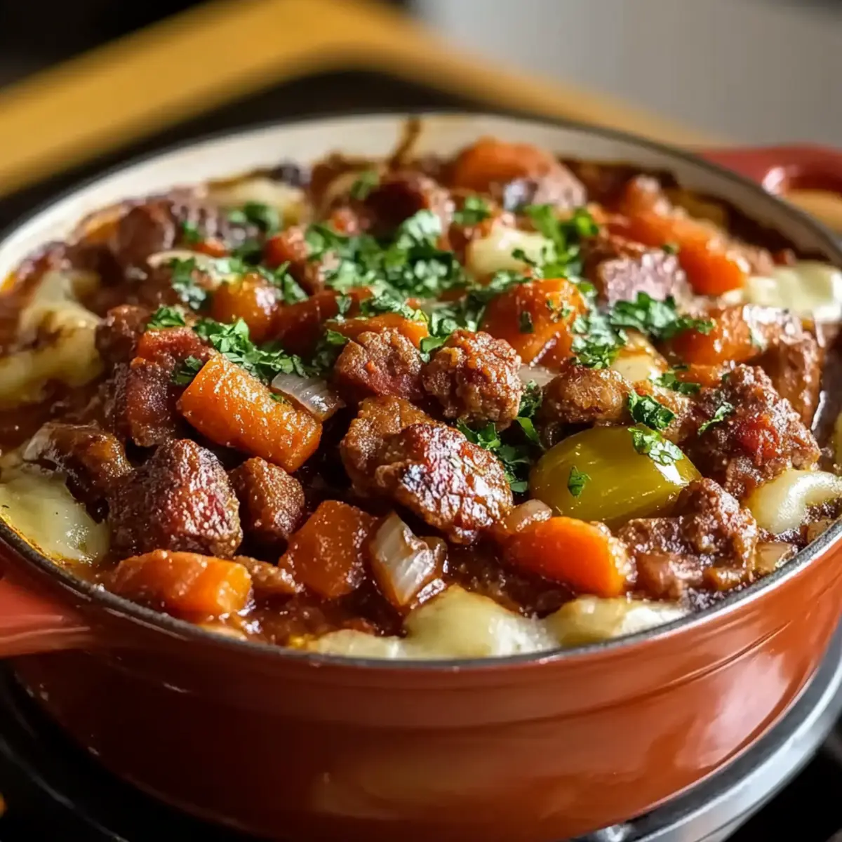 Beef Sausage Casserole