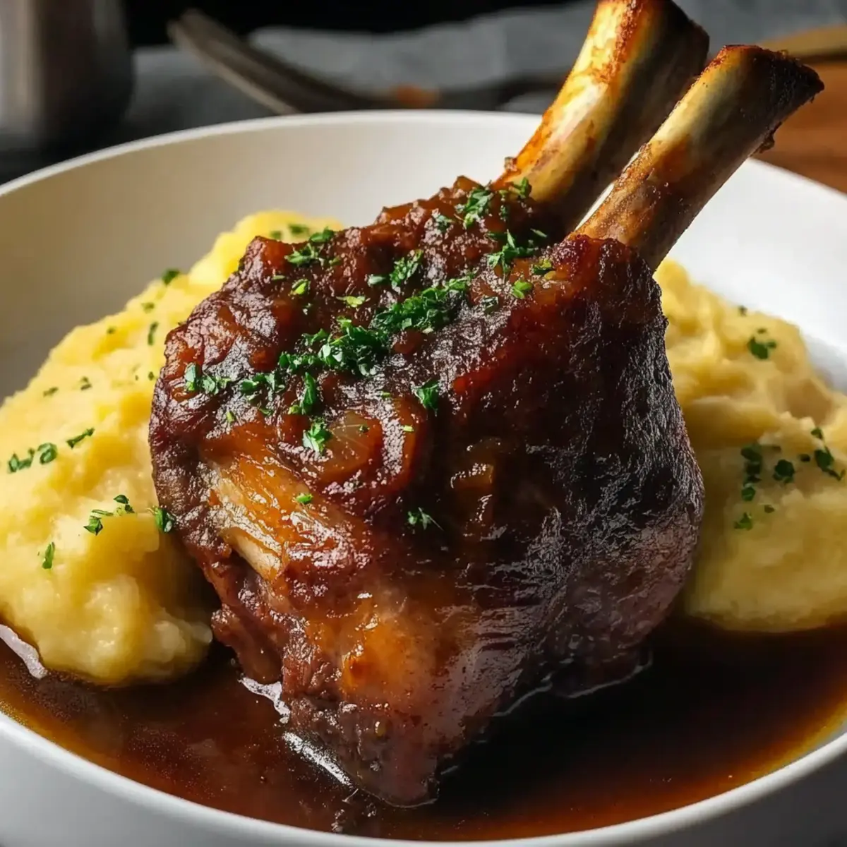 Braised Lamb Shanks