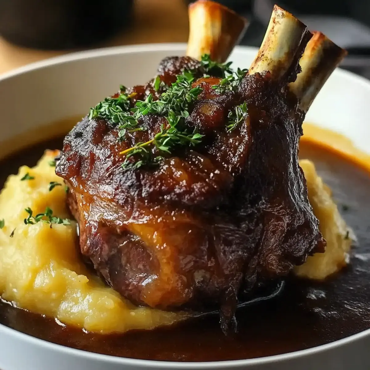 Braised Lamb Shanks