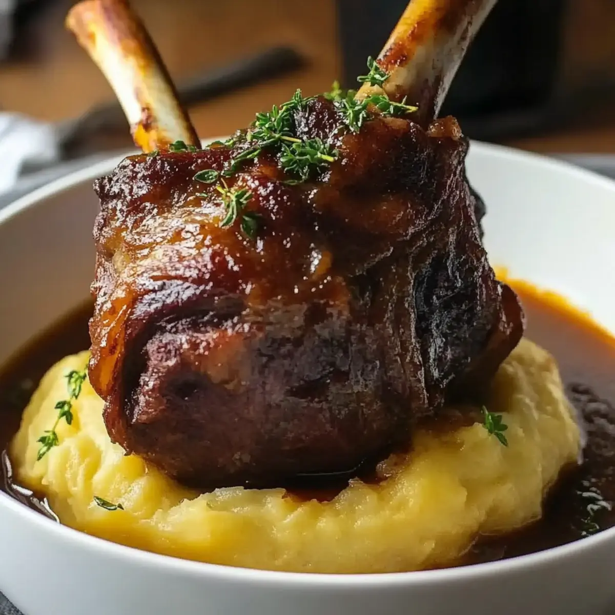 Braised Lamb Shanks