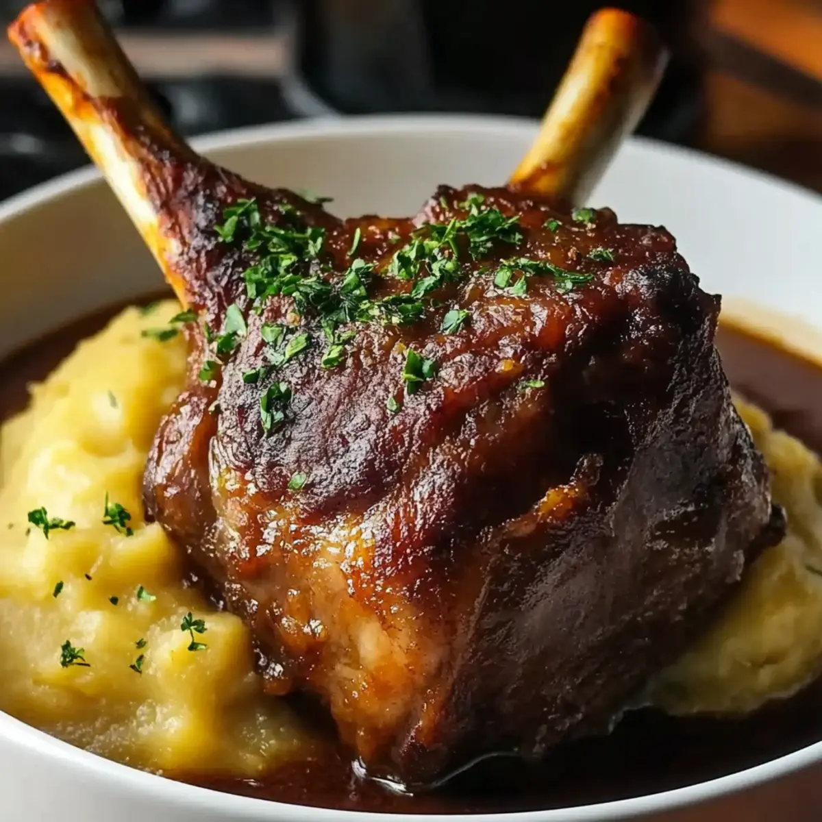 Braised Lamb Shanks