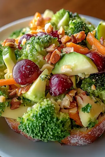 Broccoli Apple Crunch Salad