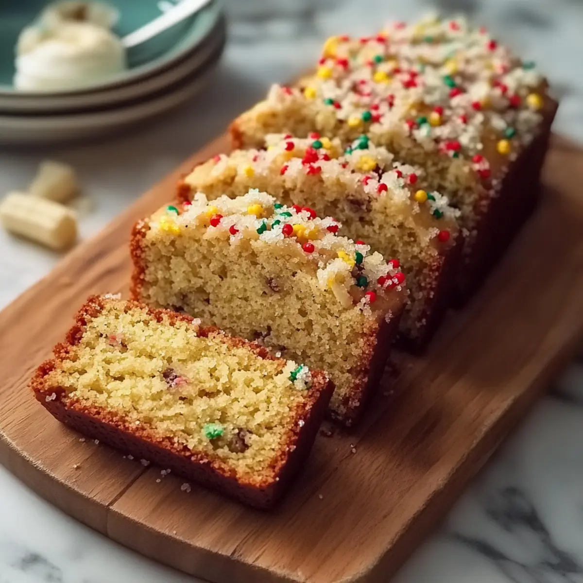 Brown Butter Sugar Cookie Banana Bread