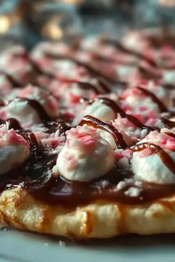 Candy Cane Pizza