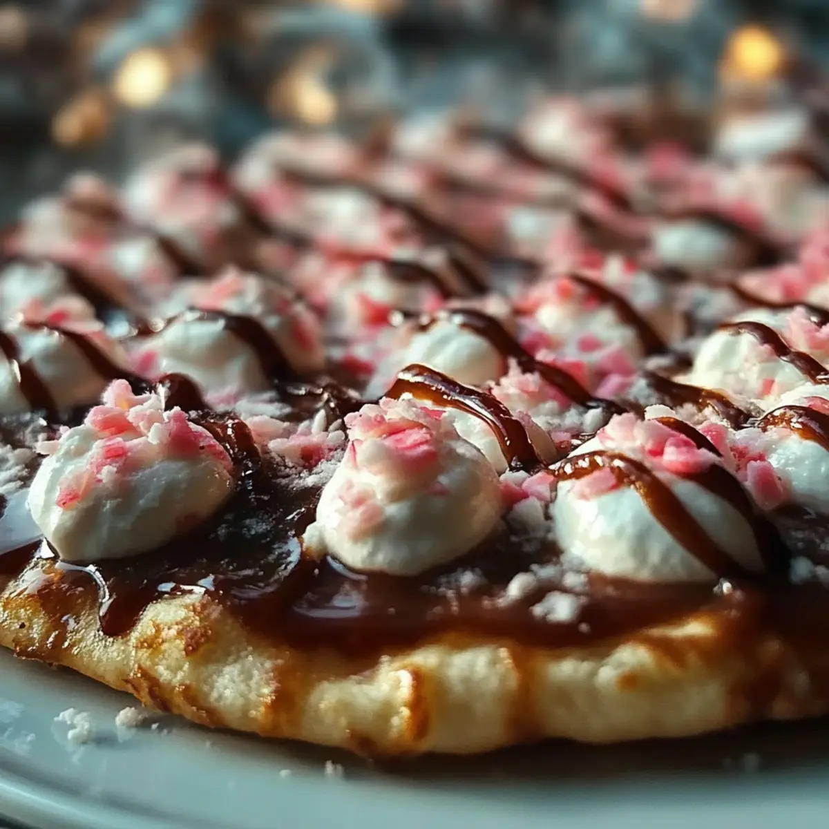 Candy Cane Pizza