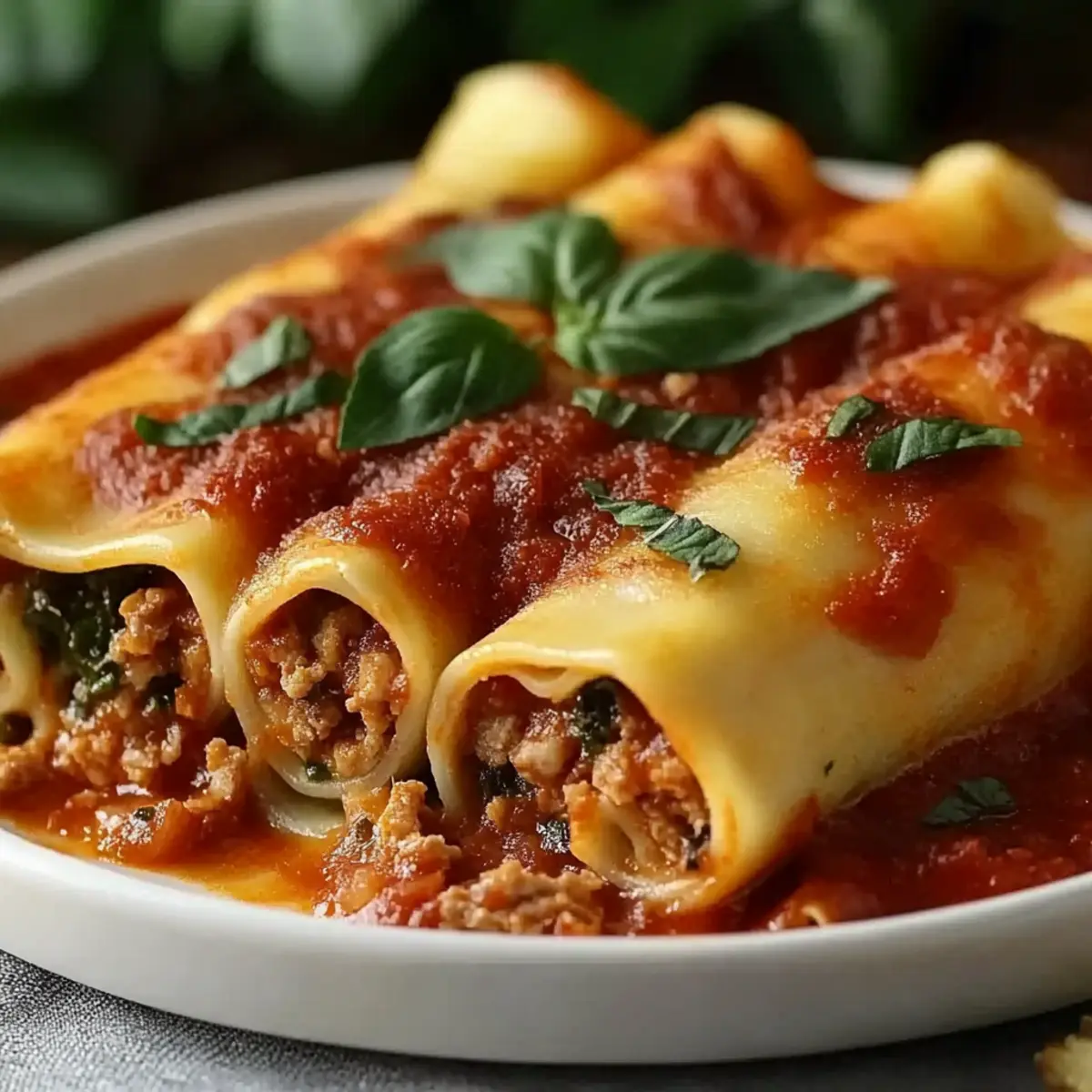Cannelloni Viande Hachée