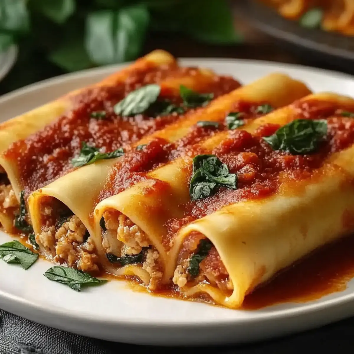 Cannelloni Viande Hachée
