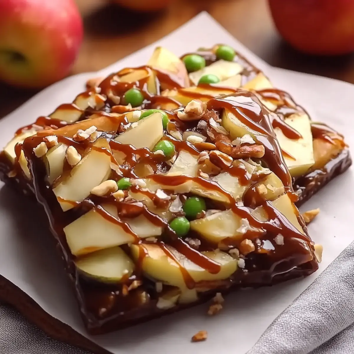 Caramel Apple Bark