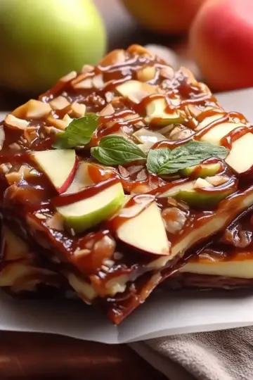 Caramel Apple Bark