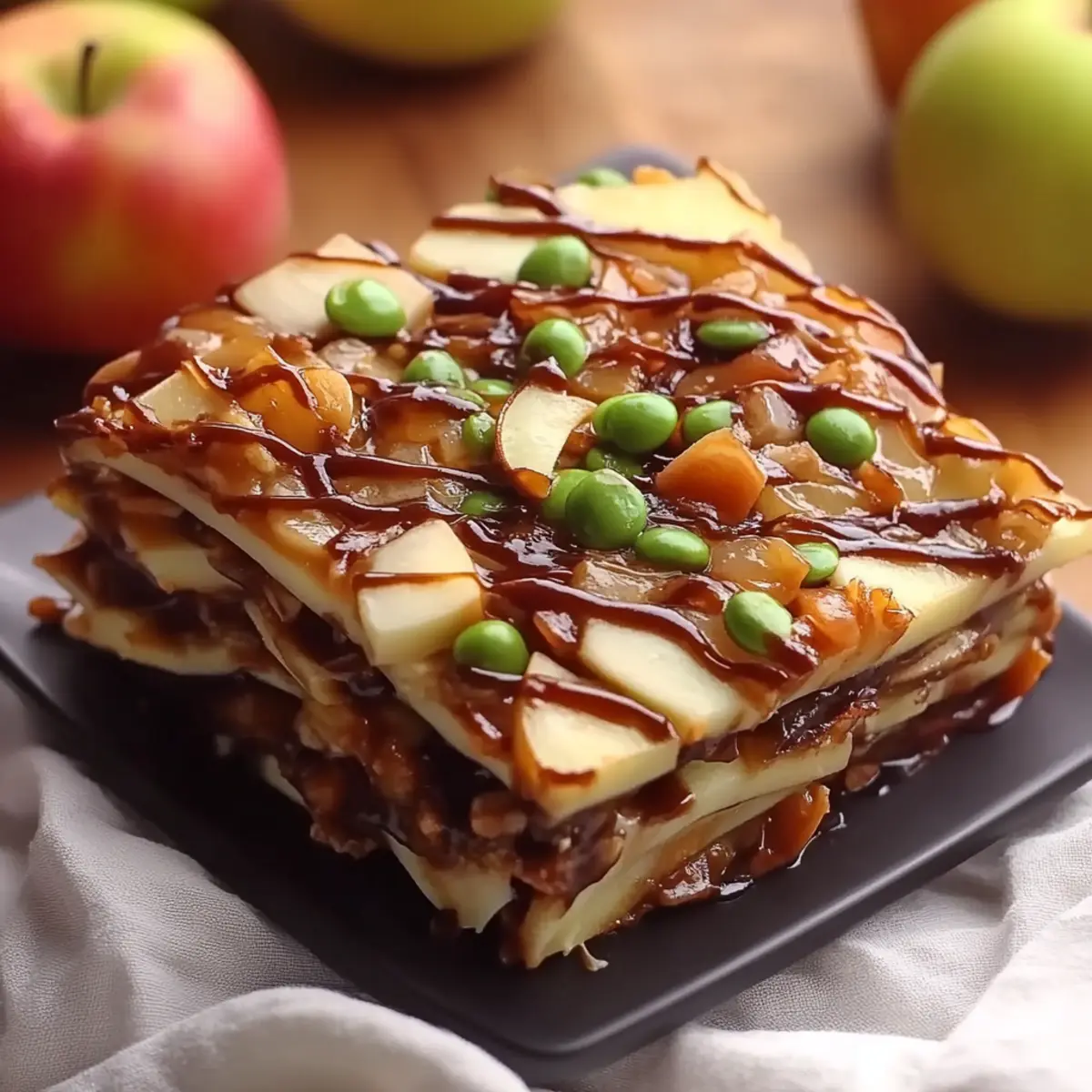 Caramel Apple Bark