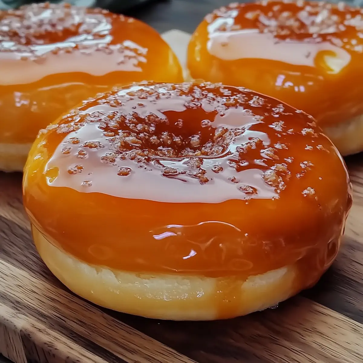 Caramelized Crème Brûlée Donuts
